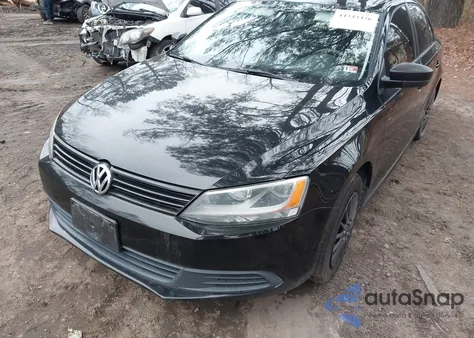2012 Volkswagen Jetta 2.0L S из США, поврежденный, VIN 3VW1K7AJ7CM357849